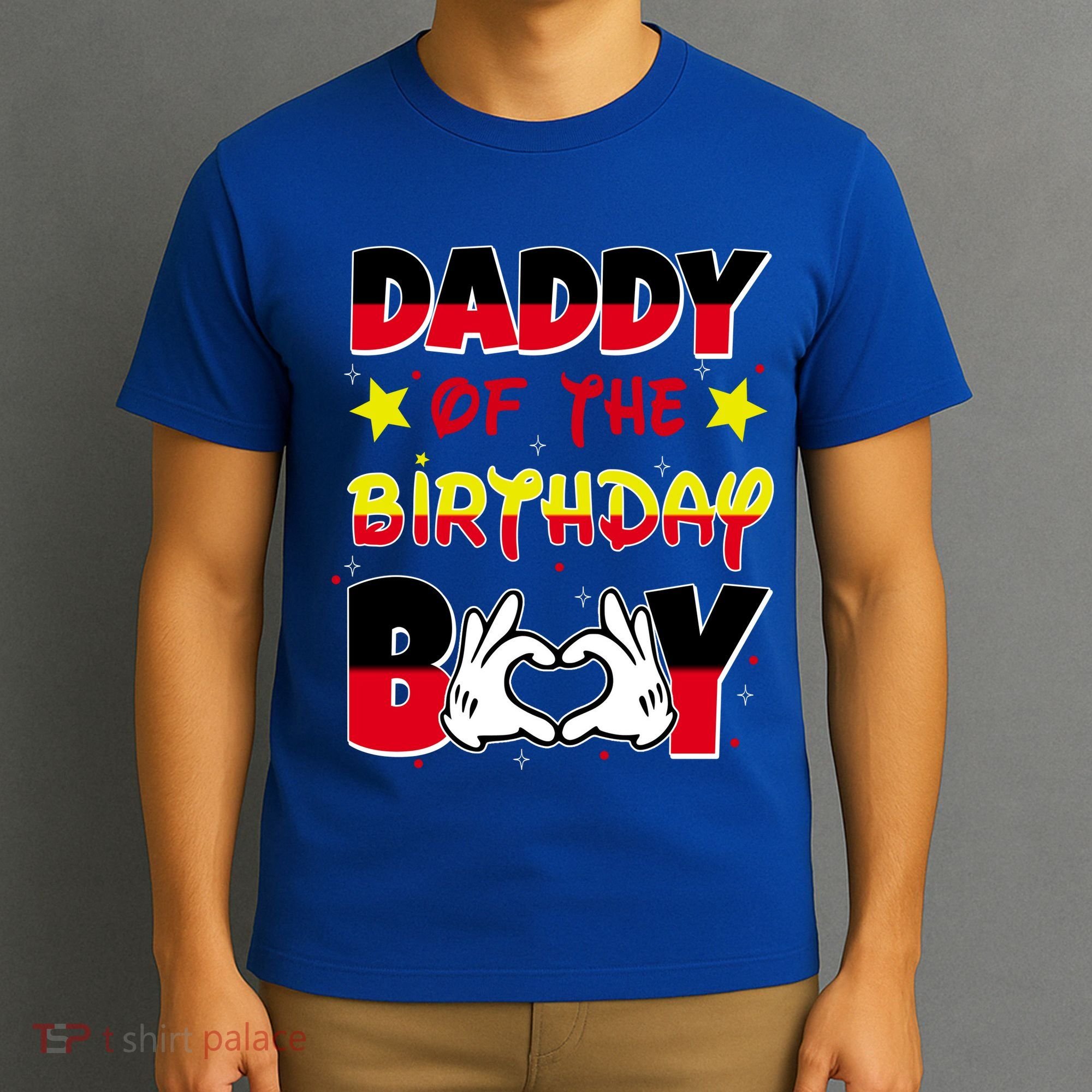Daddy Of The Birthday Boy Dad Gift T-Shirt