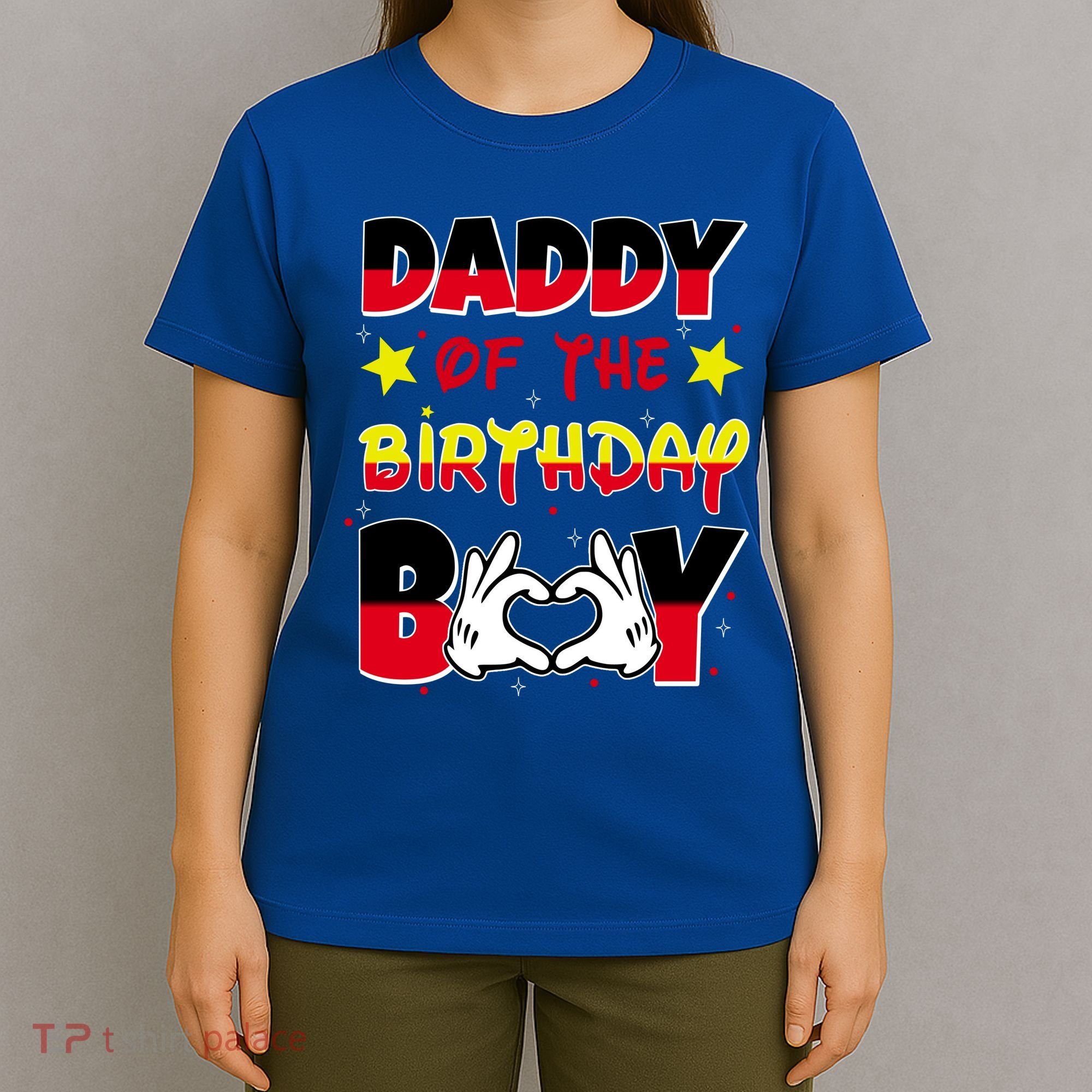 Daddy Of The Birthday Boy Dad Gift T-Shirt