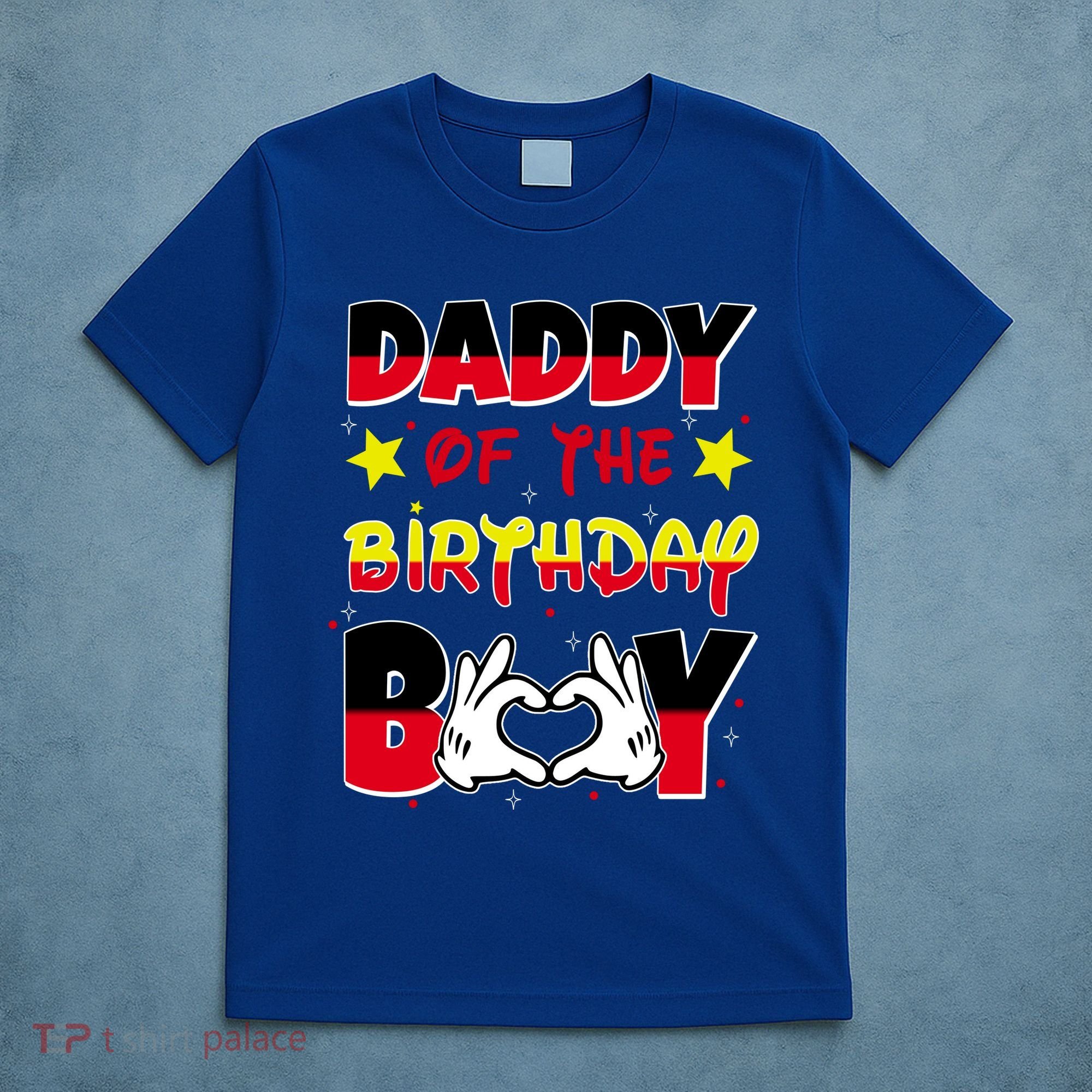 Daddy Of The Birthday Boy Dad Gift T-Shirt