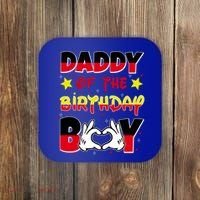 Daddy Of The Birthday Boy Dad Gift Coaster thumb 0