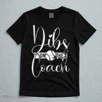 Dibs On The Coach Baseball For Baseball Coach Wife  T-Shirt thumb 5