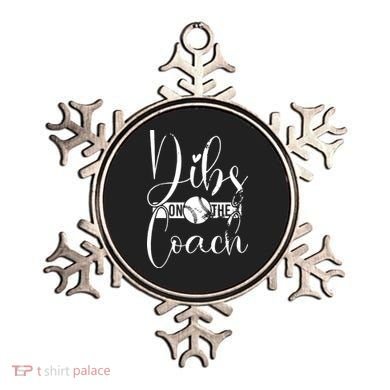 Dibs On The Coach Baseball For Baseball Coach Wife  Ornament
