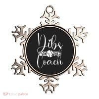 Dibs On The Coach Baseball For Baseball Coach Wife  Ornament thumb 0