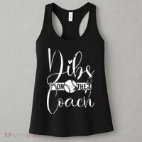 Dibs On The Coach Baseball For Baseball Coach Wife  Women's Tank Top thumb 3