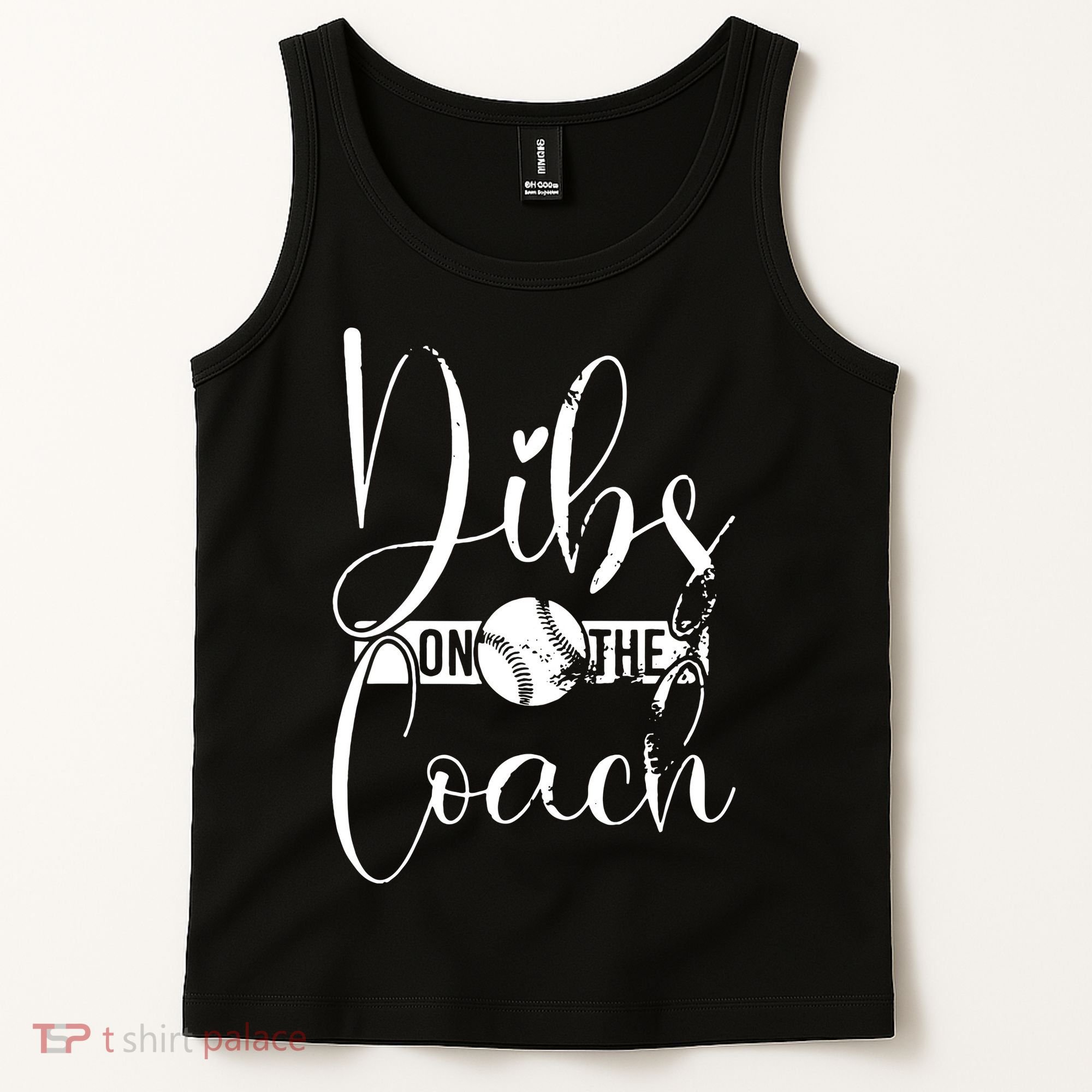 Dibs On The Coach Baseball For Baseball Coach Wife  Tank Top