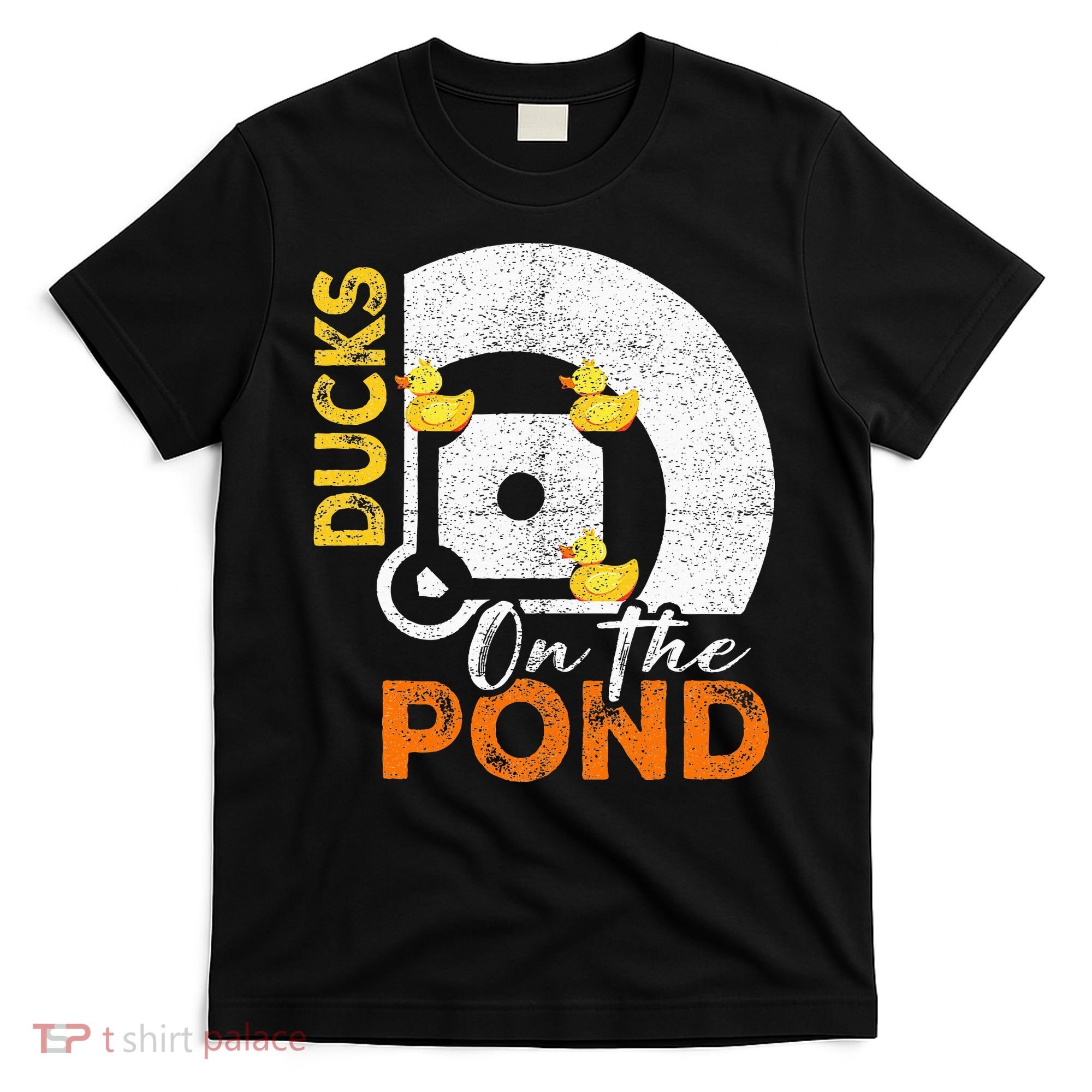 Ducks On The Pond Baseball Field Softball Saying T-Shirt