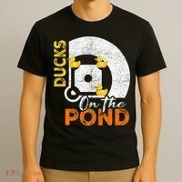 Ducks On The Pond Baseball Field Softball Saying T-Shirt thumb 3