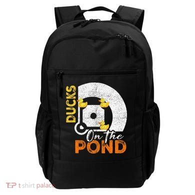 Ducks On The Pond Baseball Field Softball Saying Backpack