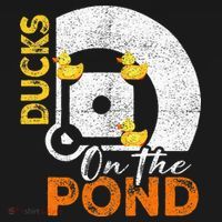 Ducks On The Pond Baseball Field Softball Saying Toddler Hoodie thumb 2