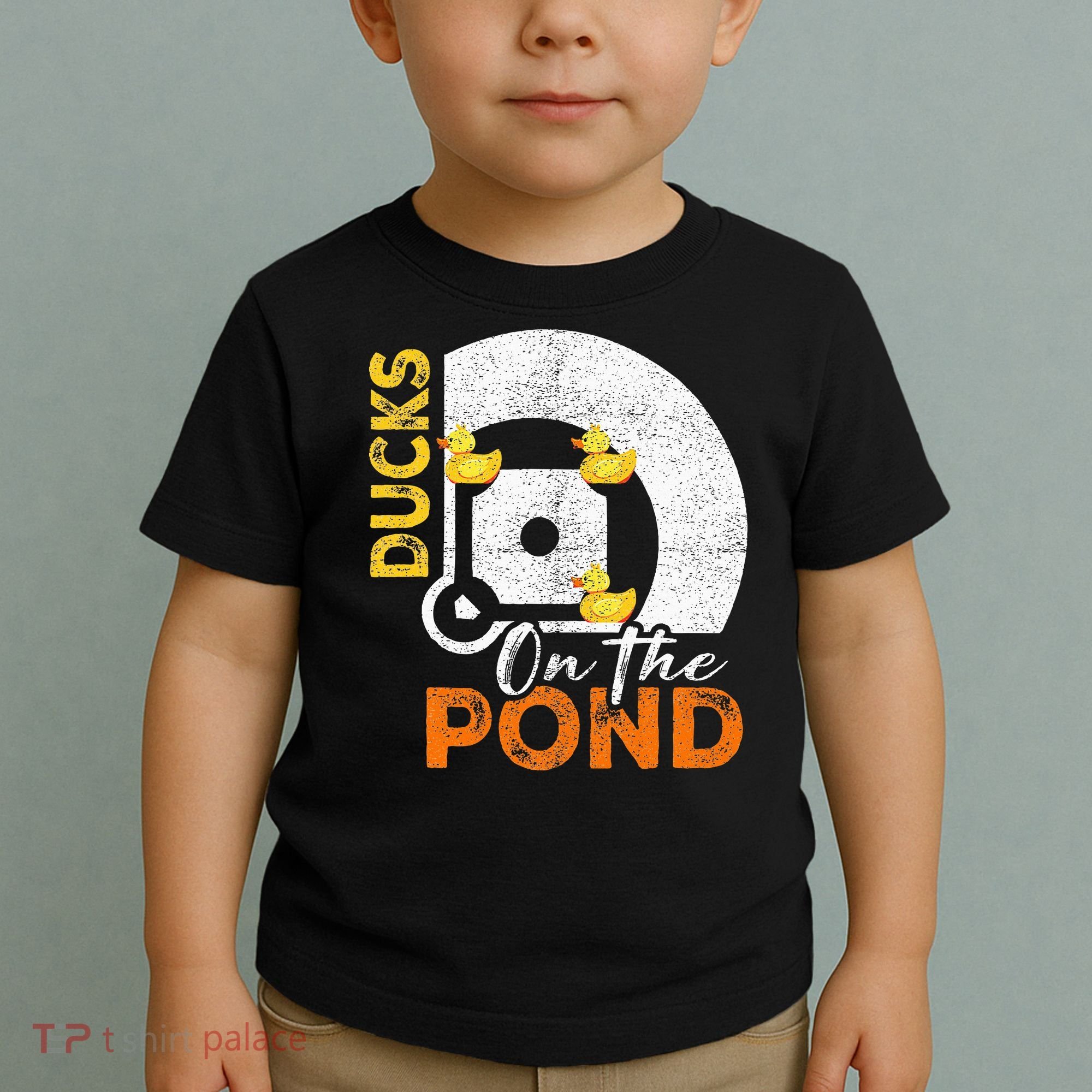 Ducks On The Pond Baseball Field Softball Saying Toddler T-Shirt