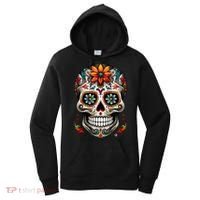 Day Of The Dead Inspired Sugar Skull Women's Hoodie thumb 0