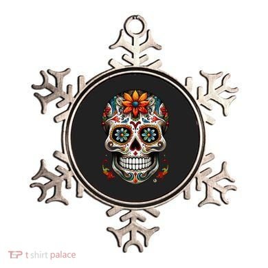Day Of The Dead Inspired Sugar Skull Ornament