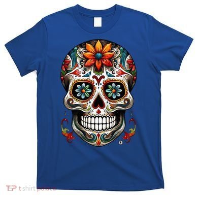 Day Of The Dead Inspired Sugar Skull T-Shirt