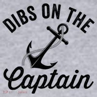 Dibs on The Captain Funny Captain Wife Women's Sweatshirt thumb 2