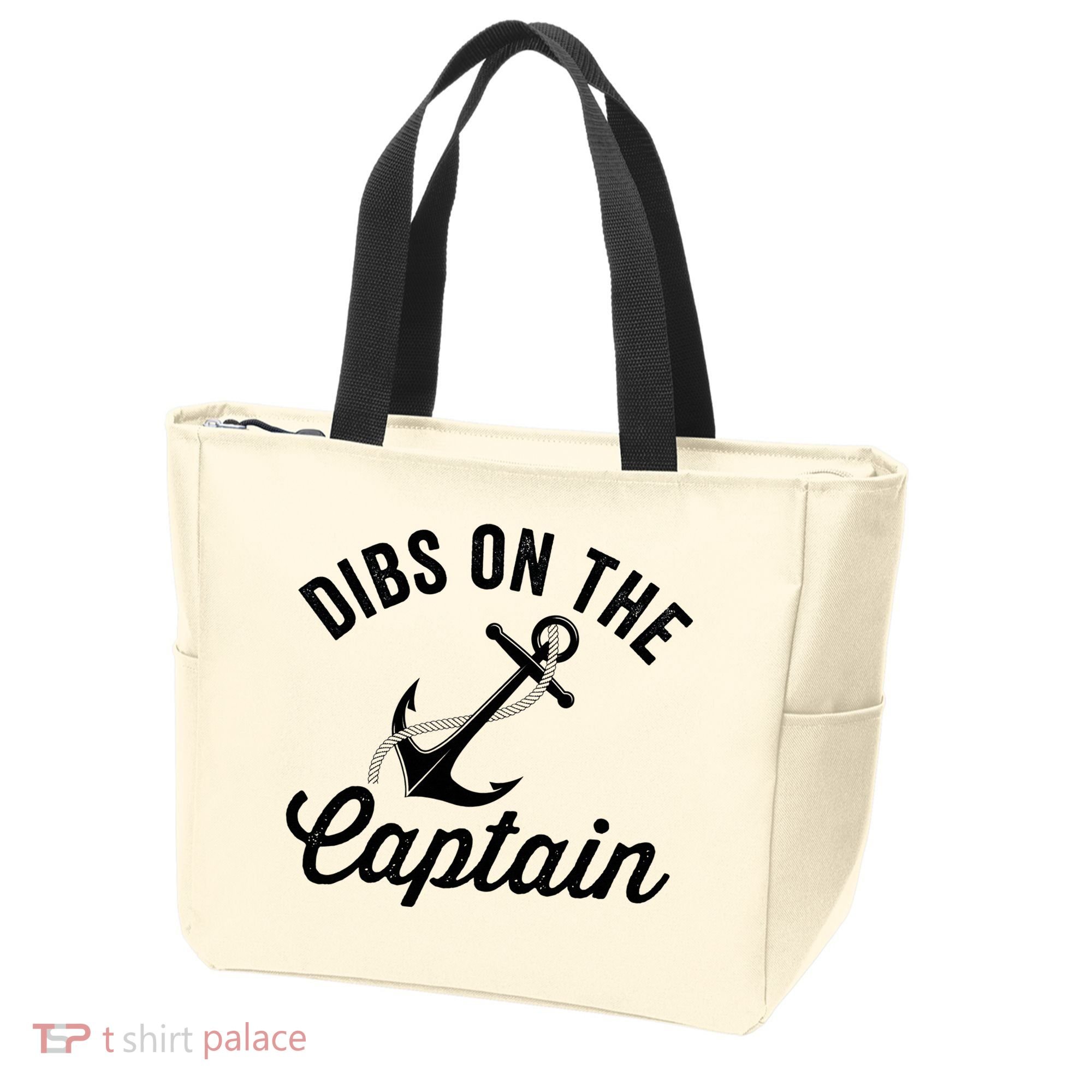 Dibs on The Captain Funny Captain Wife Tote Bag