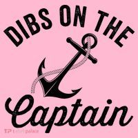 Dibs on The Captain Funny Captain Wife Coaster thumb 2