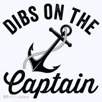 Dibs on The Captain Funny Captain Wife Hoodie thumb 2