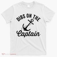 Dibs on The Captain Funny Captain Wife T-Shirt thumb 0