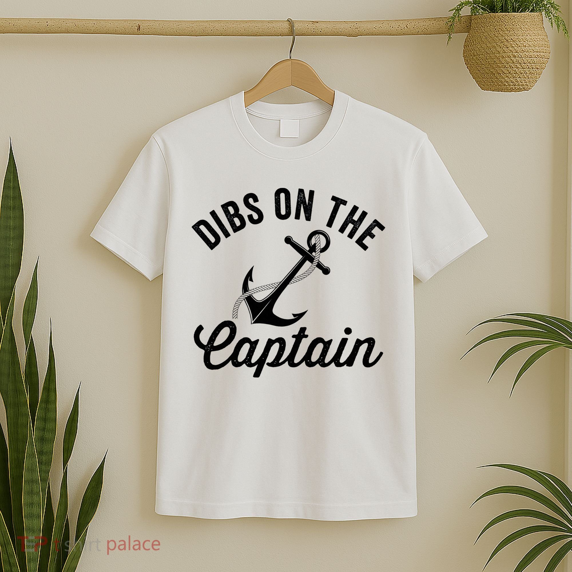 Dibs on The Captain Funny Captain Wife T-Shirt