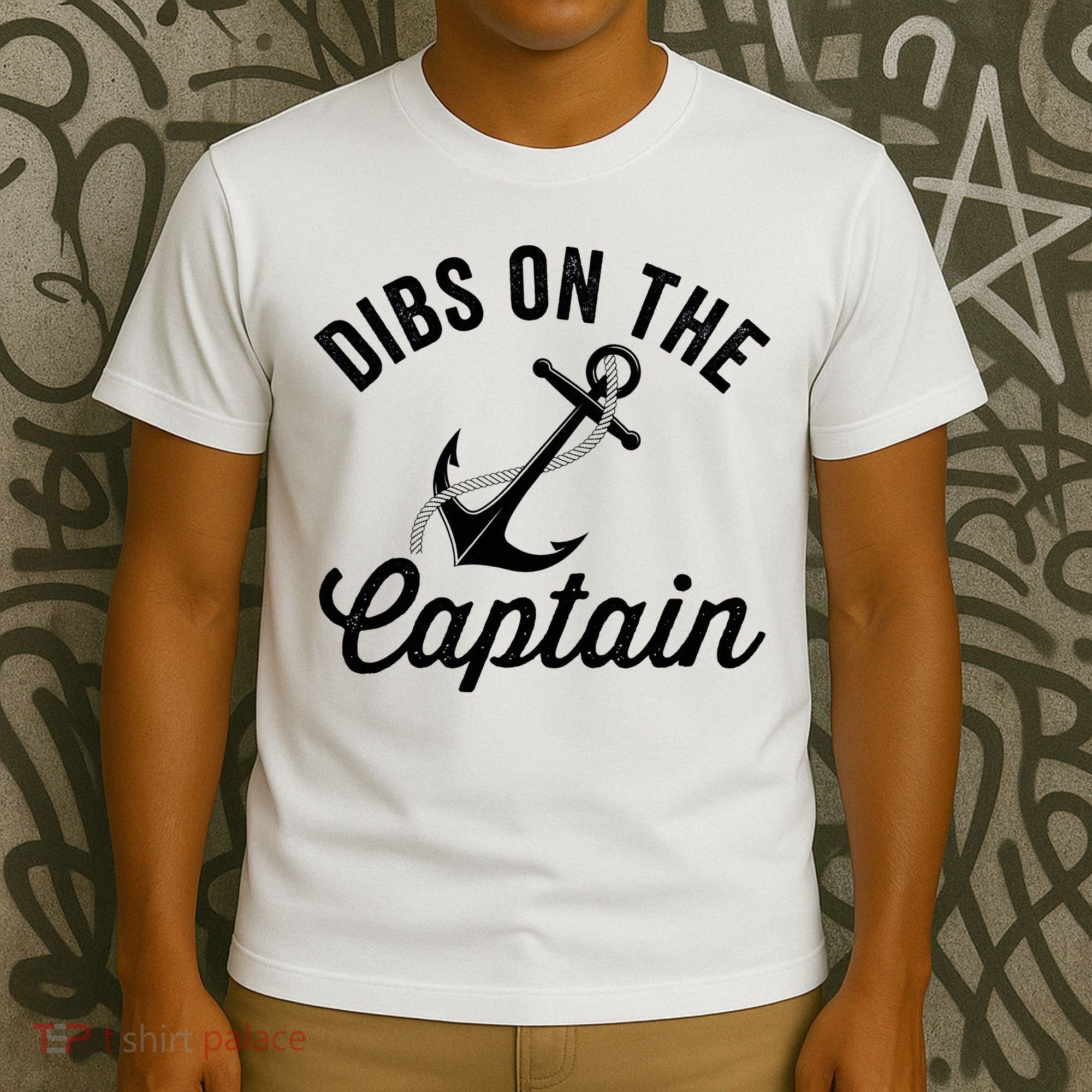Dibs on The Captain Funny Captain Wife T-Shirt