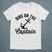 Dibs on The Captain Funny Captain Wife T-Shirt thumb 5