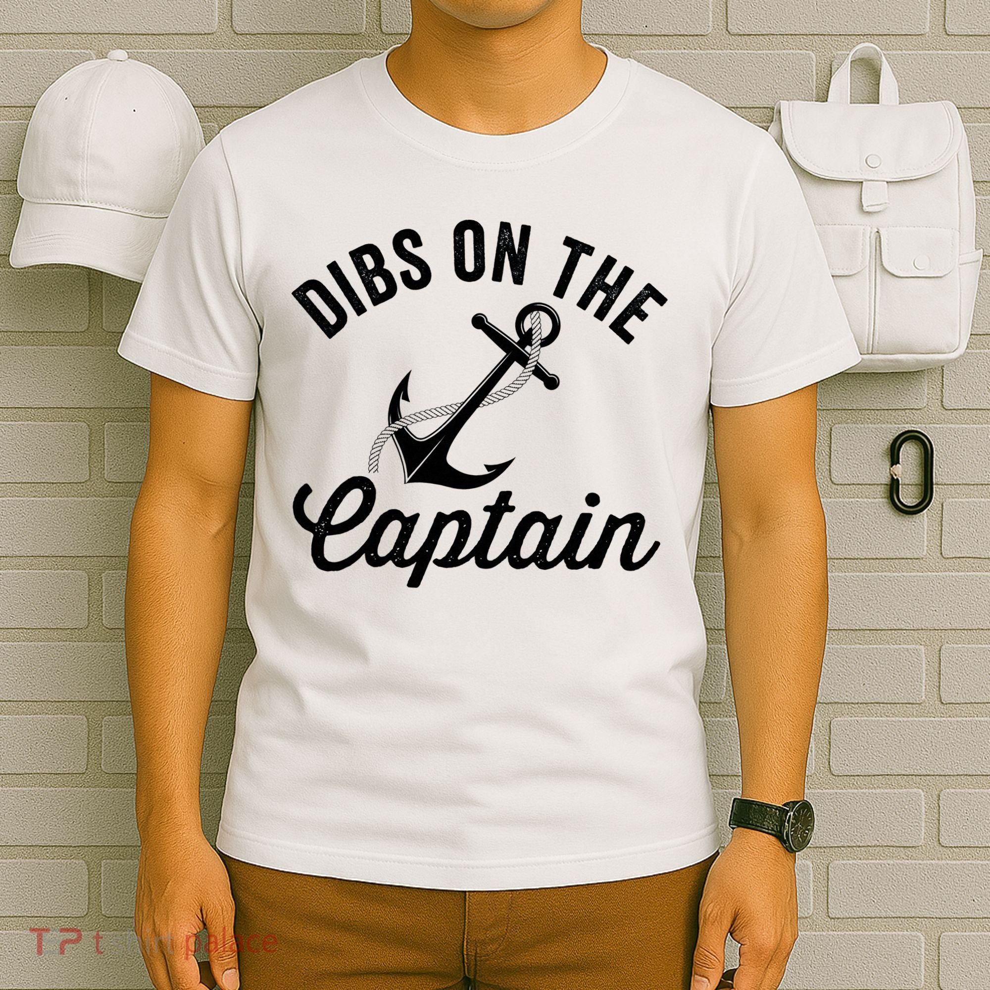 Dibs on The Captain Funny Captain Wife T-Shirt