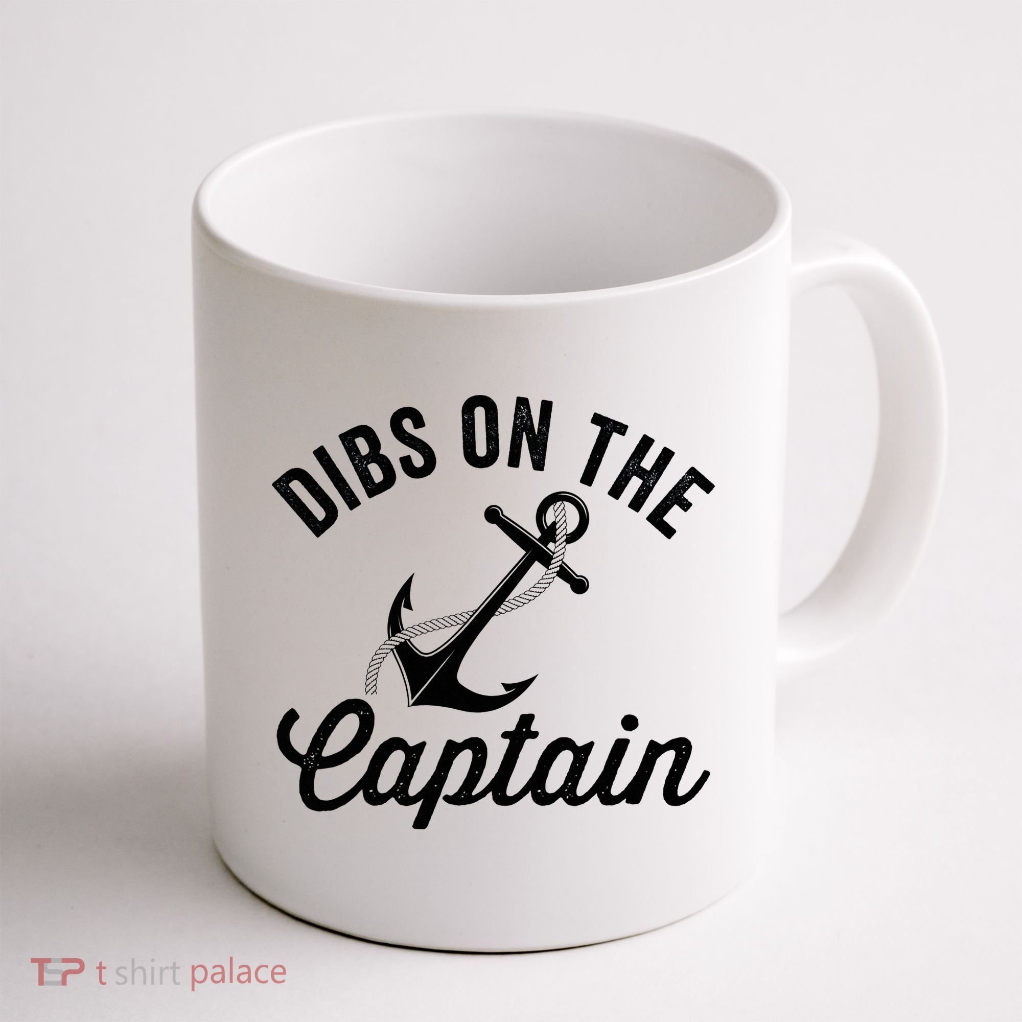 Dibs on The Captain Funny Captain Wife Coffee Mug