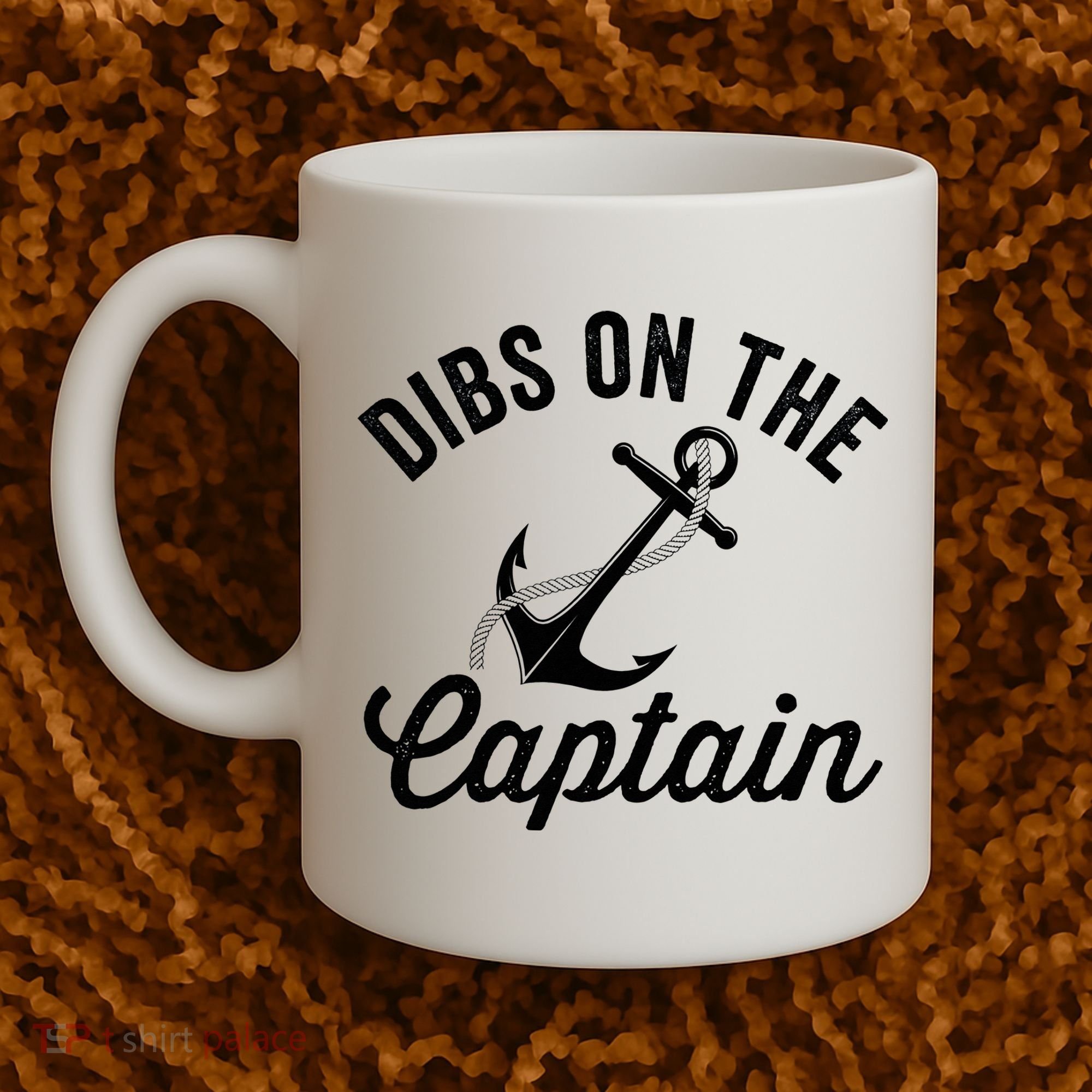 Dibs on The Captain Funny Captain Wife Coffee Mug