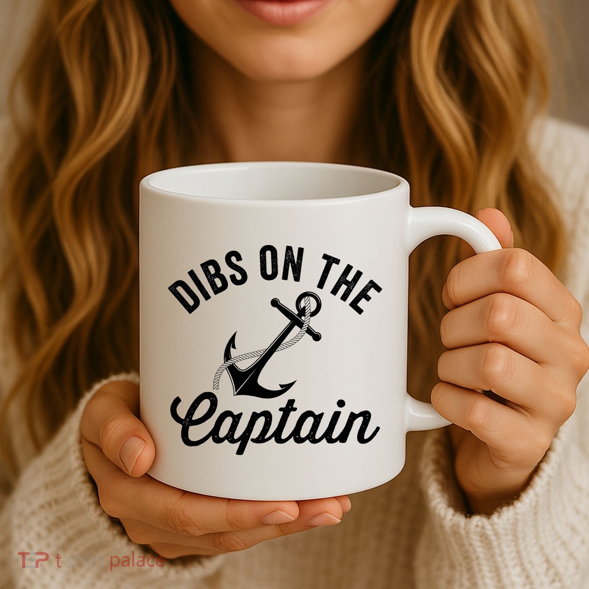 Dibs on The Captain Funny Captain Wife Coffee Mug