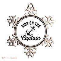 Dibs on The Captain Funny Captain Wife Ornament thumb 0