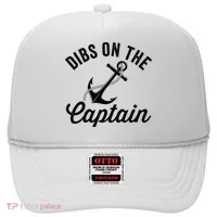 Dibs on The Captain Funny Captain Wife Hat thumb 0