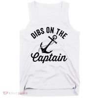 Dibs on The Captain Funny Captain Wife Tank Top thumb 0