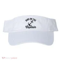 Dibs on The Captain Funny Captain Wife Visor thumb 0