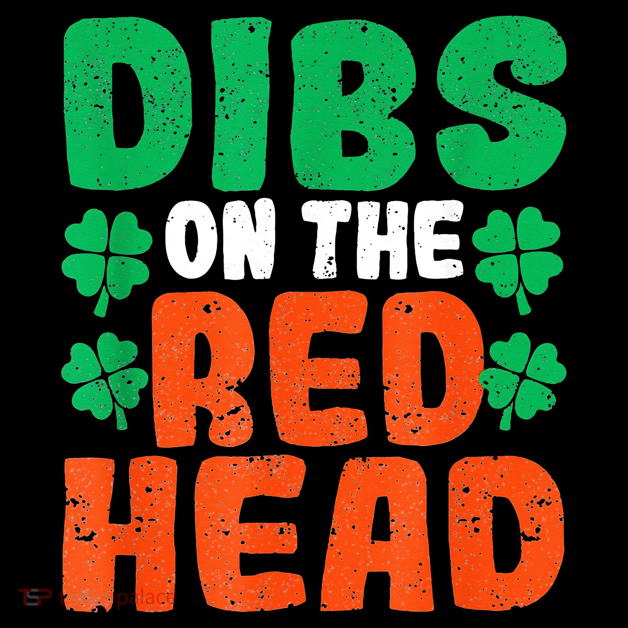 Dibs On The Redhead Irish Shamrock St Patrick's Day Drinking Visor