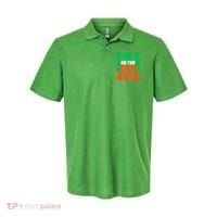 Dibs On The Redhead Irish Shamrock St Patrick's Day Drinking Polo thumb 0
