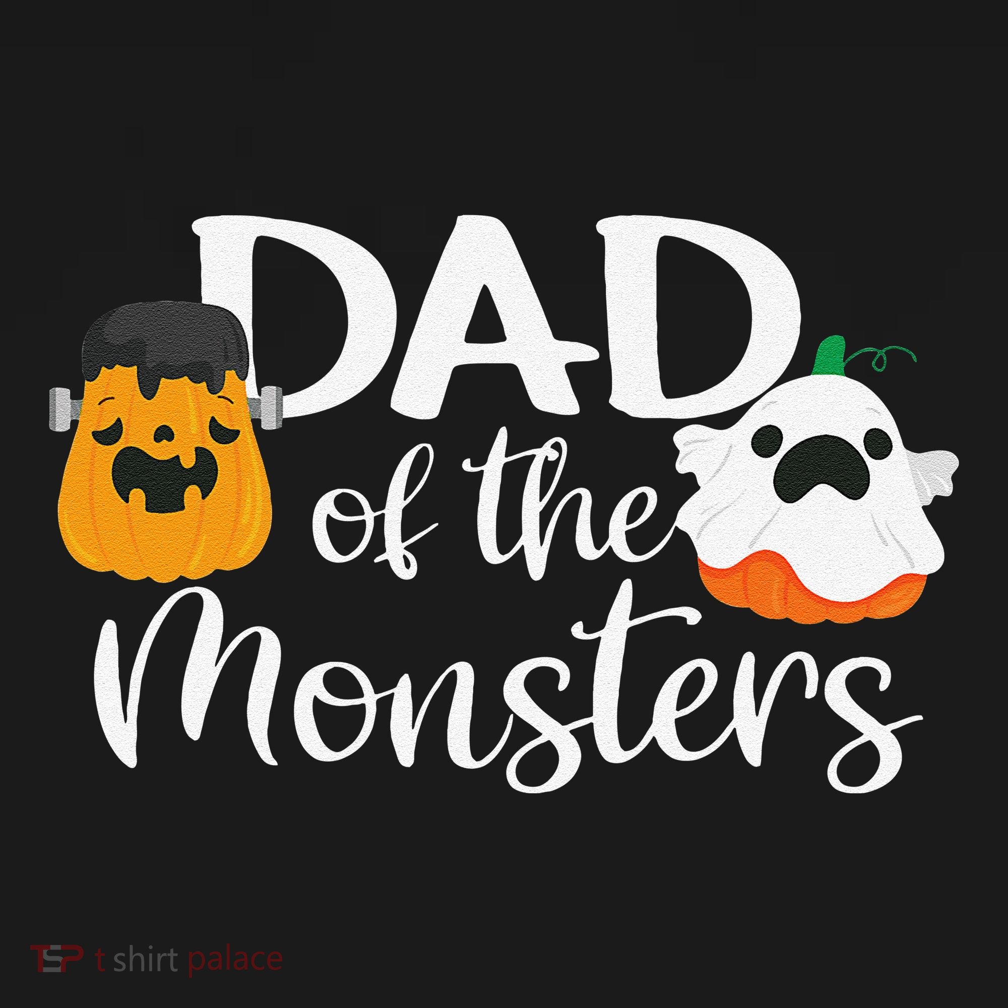 Dad Of The Monsters Funny Halloween Season Spooky Father Visor