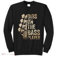 Dibs On The Bass Player Guitar Musician Sweatshirt thumb 0
