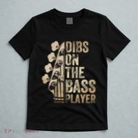 Dibs On The Bass Player Guitar Musician T-Shirt thumb 5