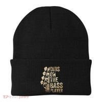 Dibs On The Bass Player Guitar Musician Beanie thumb 0
