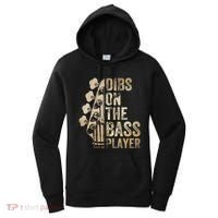 Dibs On The Bass Player Guitar Musician Women's Hoodie thumb 0