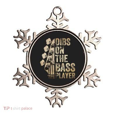 Dibs On The Bass Player Guitar Musician Ornament
