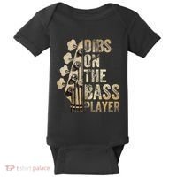Dibs On The Bass Player Guitar Musician Baby Bodysuit thumb 0