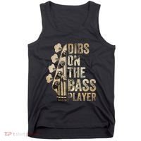 Dibs On The Bass Player Guitar Musician Tank Top thumb 0