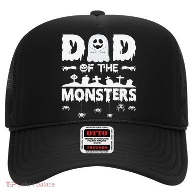 Dad Of The Monsters Spooky Funny Dad Halloween Costume Hat