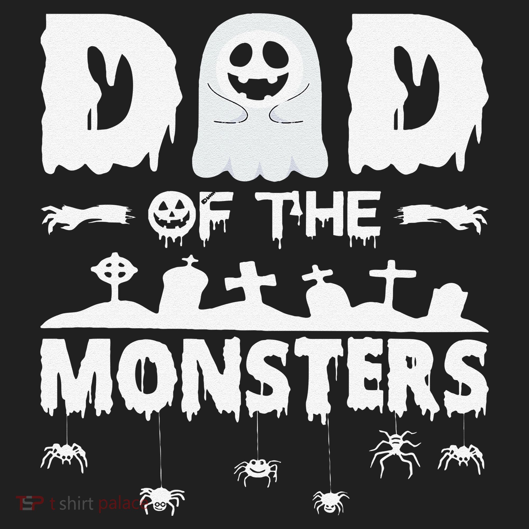Dad Of The Monsters Spooky Funny Dad Halloween Costume Hat