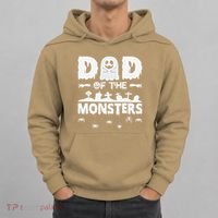Dad Of The Monsters Spooky Funny Dad Halloween Costume Hoodie thumb 0