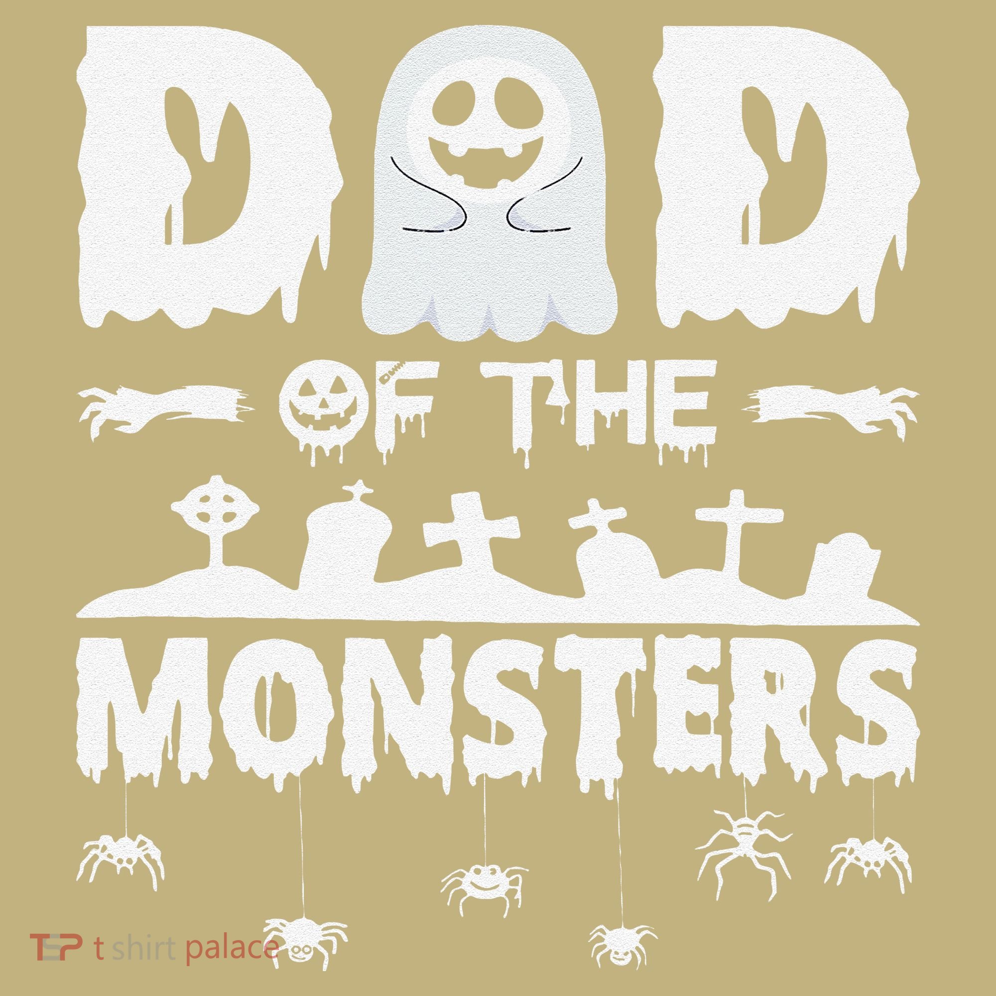 Dad Of The Monsters Spooky Funny Dad Halloween Costume Sweatshirt