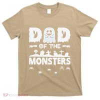 Dad Of The Monsters Spooky Funny Dad Halloween Costume T-Shirt thumb 0