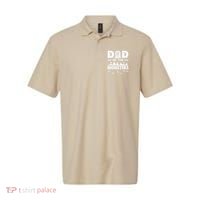 Dad Of The Monsters Spooky Funny Dad Halloween Costume Polo thumb 0