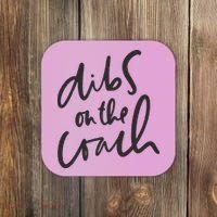 Dibs On The Coach Wife Coaster thumb 0